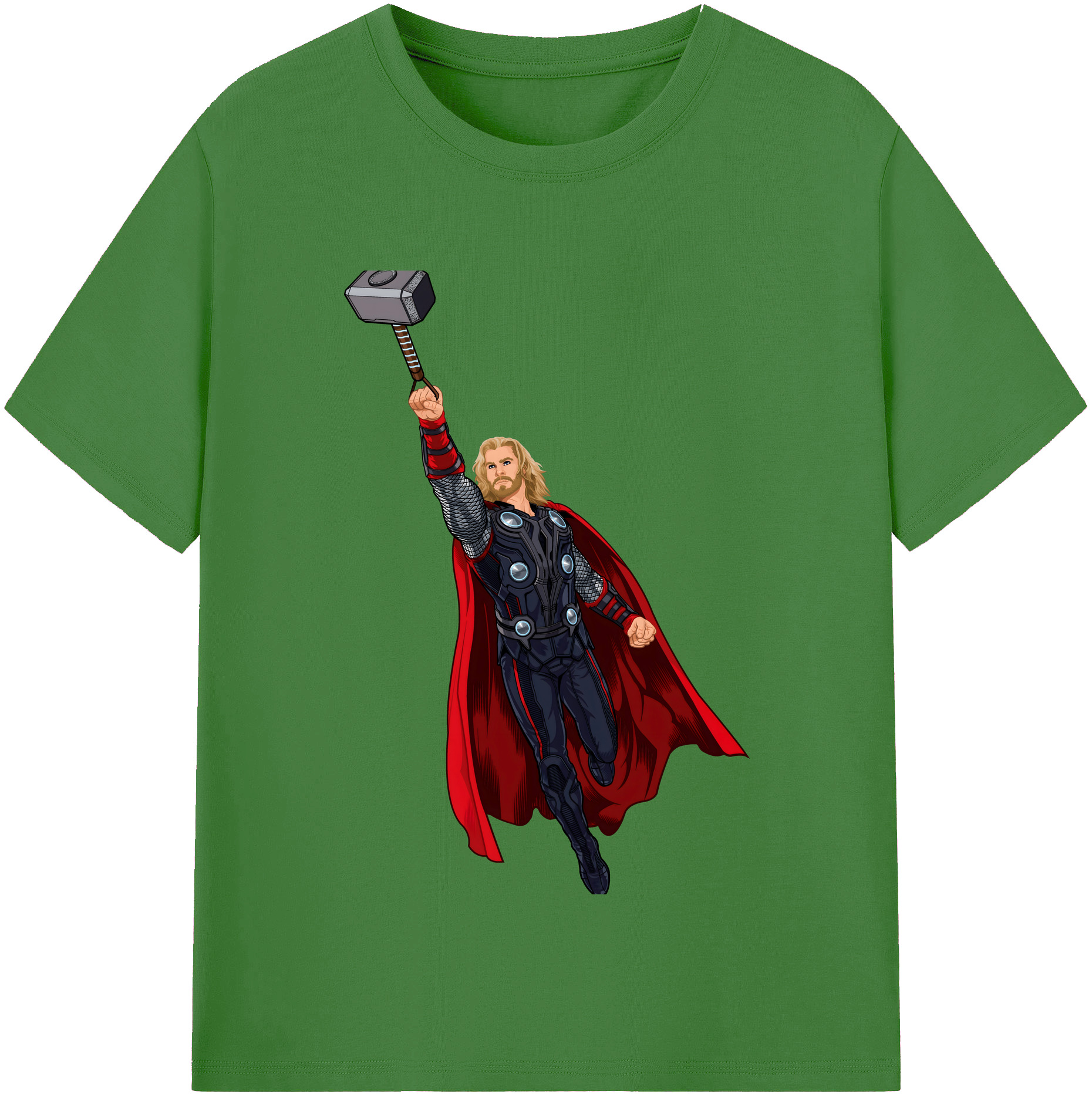 （画像用） アベンジャーズ The Avengers レディースカジュアルプリントTシャツ（綿100％）